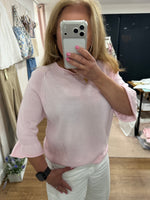 Load image into Gallery viewer, Ruffle Cuff Summer Knit - 4 Colours - New Season
