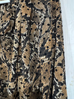 Load image into Gallery viewer, Lisa Ruffle Velvet Print Blouse - 2 Prints - Scarlet Roos
