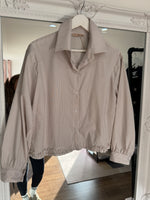 Load image into Gallery viewer, Ruffle Pinstripe Blouse - 3 Colours - New Season
