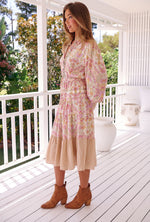 Load image into Gallery viewer, Lily Vine Serenade Midi Dress - Jaase
