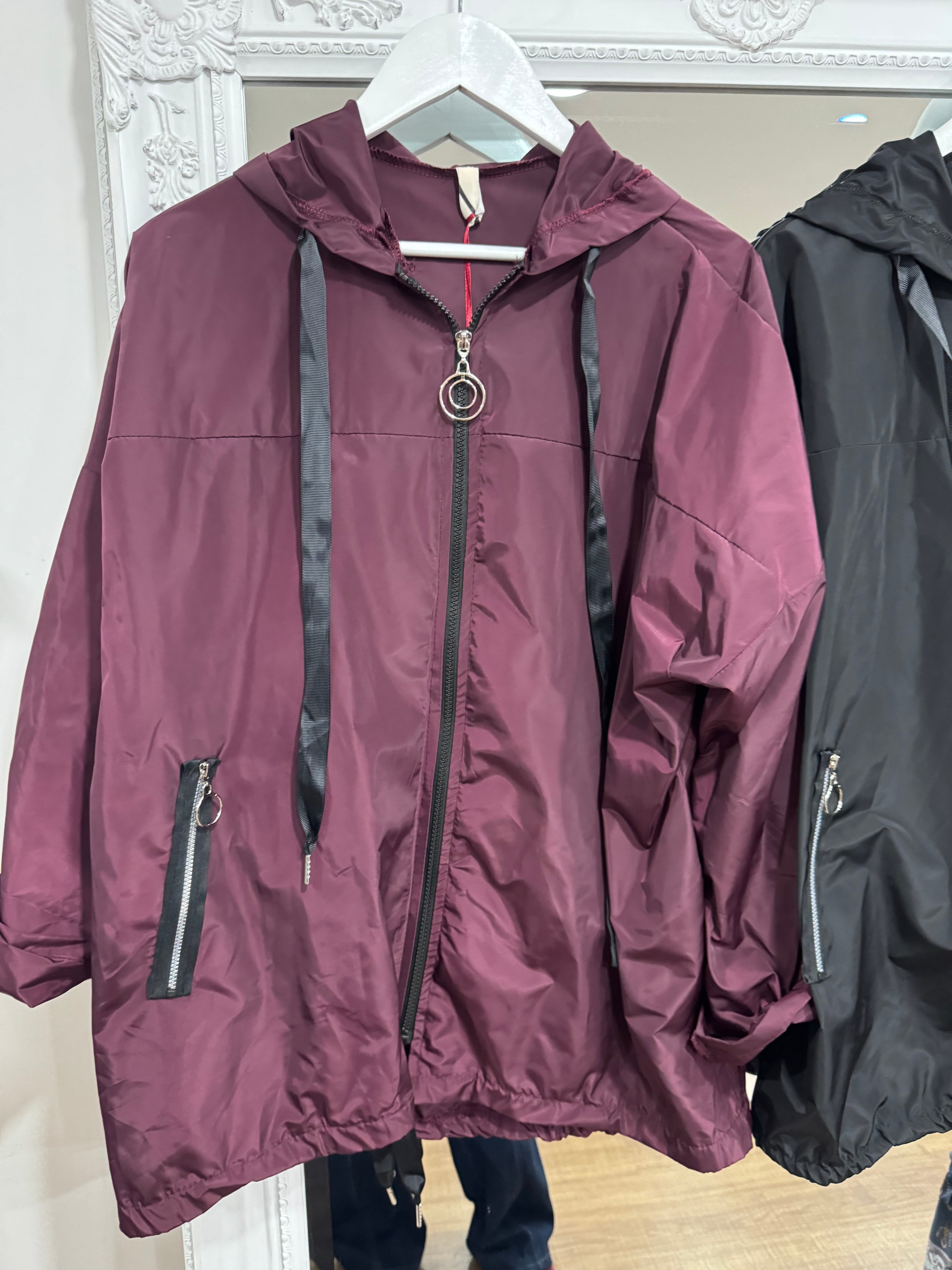 Hooded Rain Mac - Neww Season