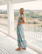 Load image into Gallery viewer, Carlilse Print Carmen Maxi Dress - Jaase
