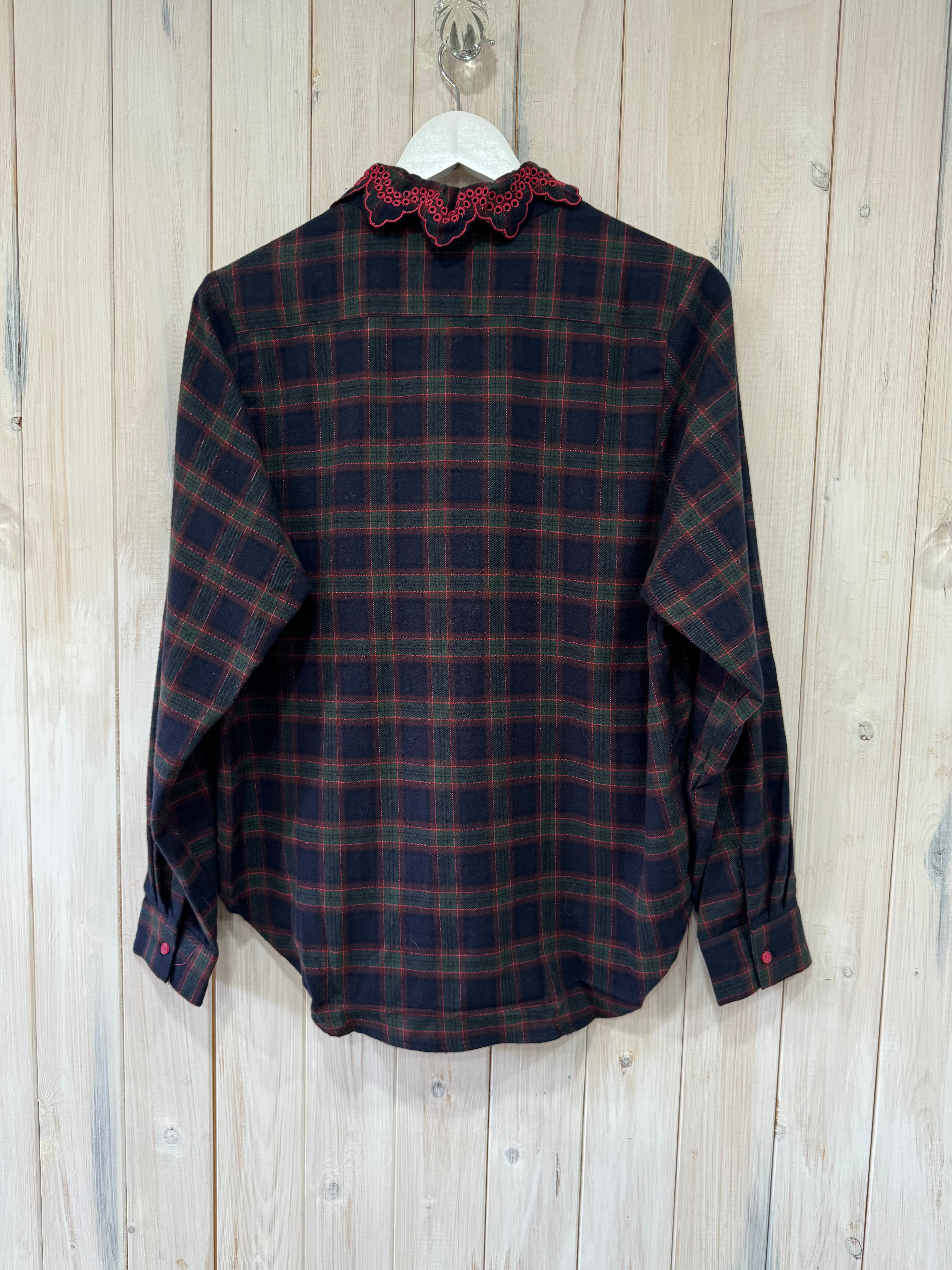 Lucy Check Blouse - New Brand