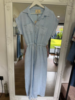 Load image into Gallery viewer, Lousette Linen Jumpsuit - Studio Parisien
