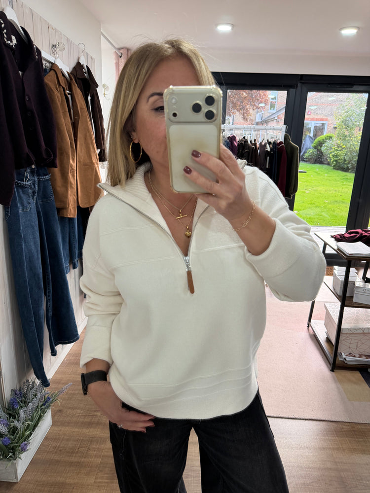 Saint Quarter Zip - Cashmere Blend - 5 Colours - AW26