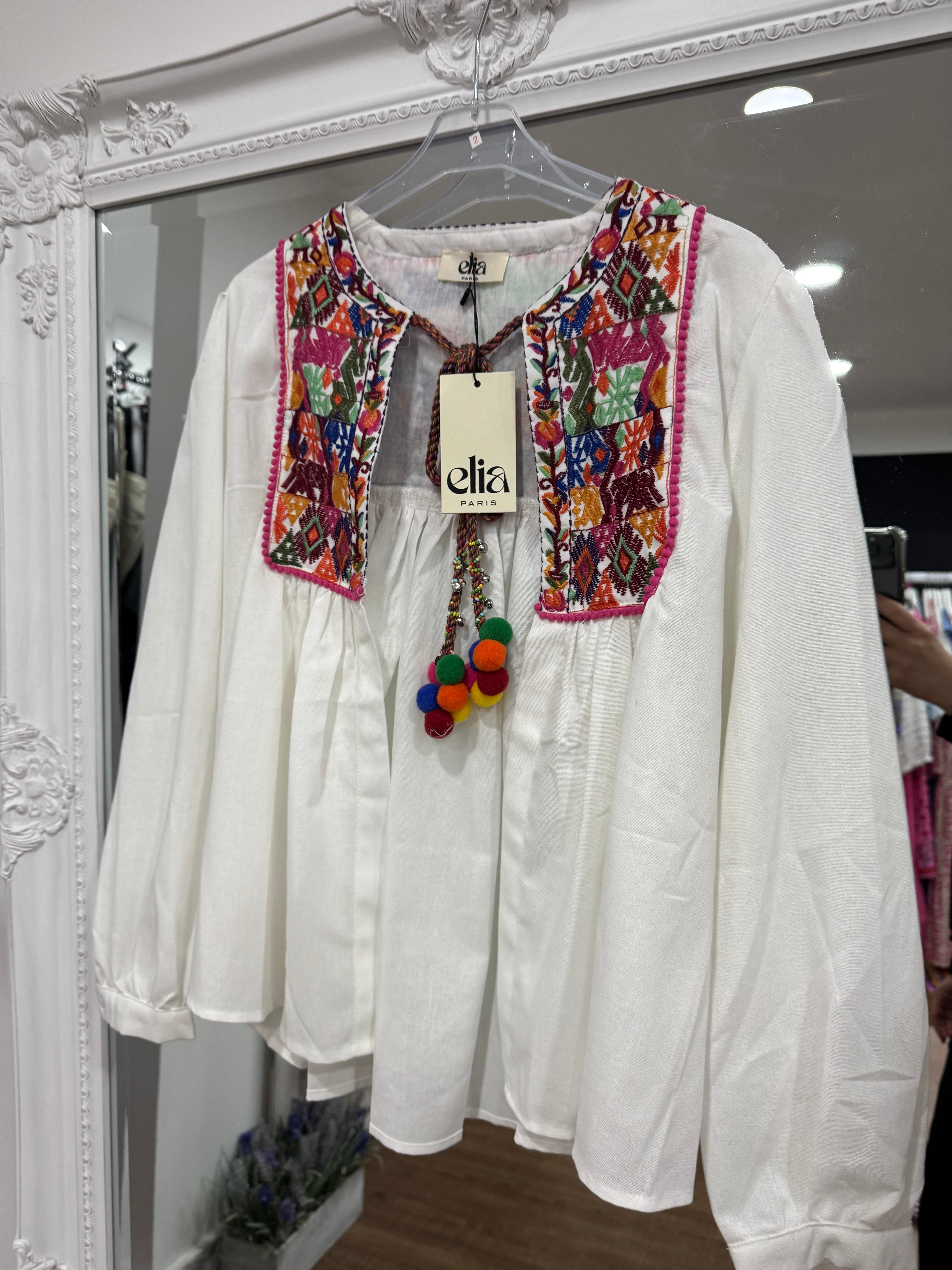 Alia Emb Shacket - New Brand - Elia