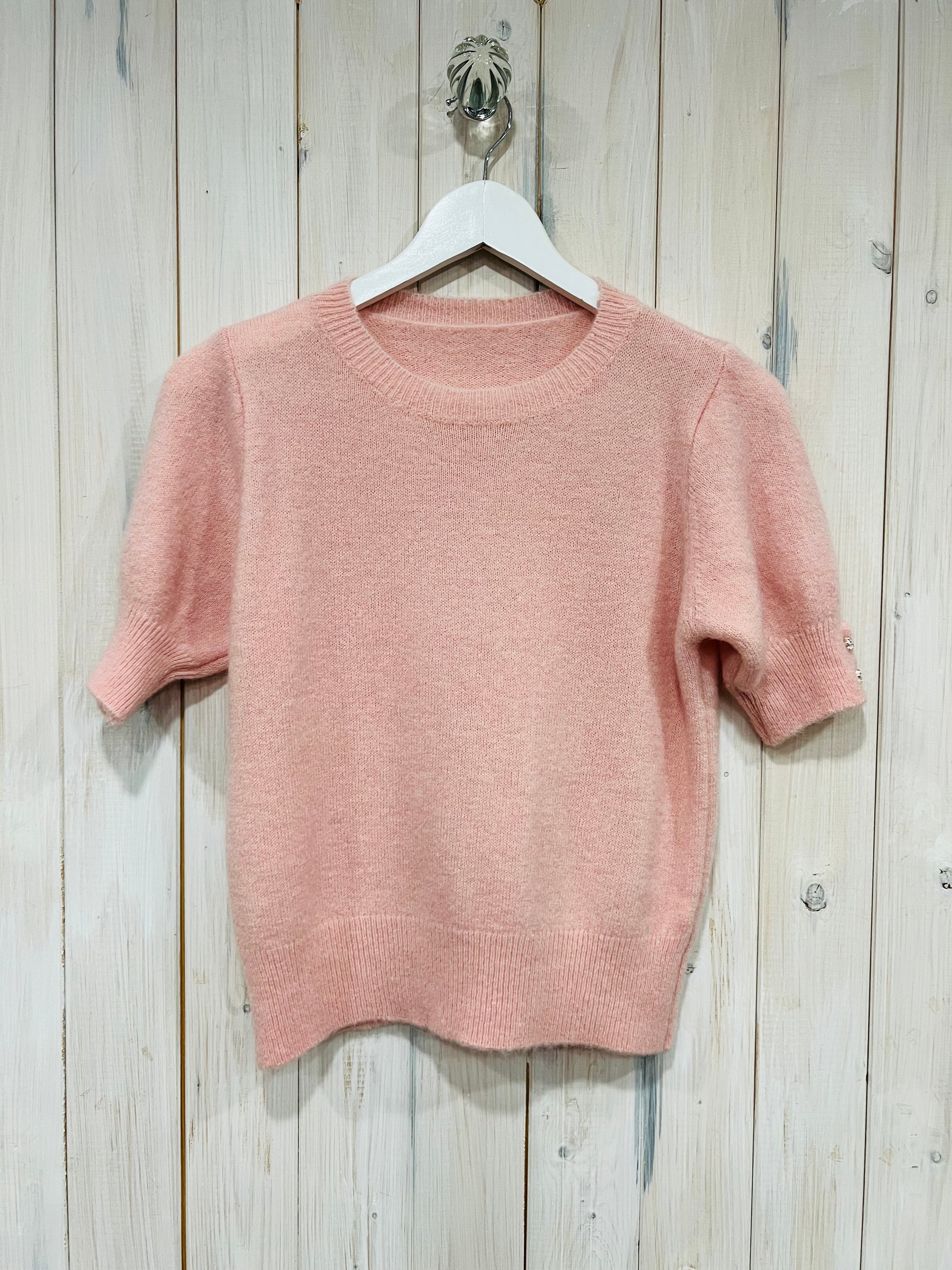 Flower Button Jumper - 4 Colours - New Collection