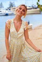 Load image into Gallery viewer, Maisha Print Carmen Maxi Dress - Jaase
