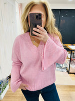 Load image into Gallery viewer, Flute Sleeve Jumper - 2 Colours - New Sprint Collection
