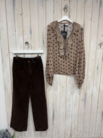 Load image into Gallery viewer, Polka Dot Wool Rich Blouse - New Season
