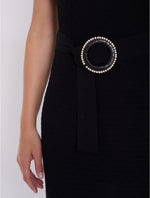 Load image into Gallery viewer, Portals Knitted Dress With Belt - New Season - Skatie
