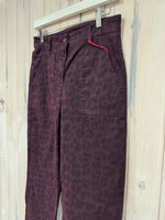 Load image into Gallery viewer, Leopard Print Cropped Jeans - New Season - Johanna
