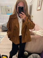 Load image into Gallery viewer, Sandrine Faux Suede Jacket - Studio Parisien
