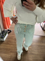 Load image into Gallery viewer, Lisa Button Feature Jeans - New Free From Humanity
