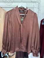 Load image into Gallery viewer, Willow Evening Blouse - 2 Colours - Ema Blues - New Season
