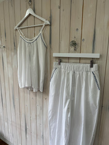 Zanzi Embroidered Trousers - New season - Studio Parisien