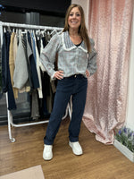 Load image into Gallery viewer, Soren Collar Blouse - 2 Colours - New Brand
