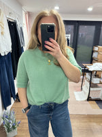 Load image into Gallery viewer, Livia Short Sleeve Jumper - 2 Colours - L'Atelier Parisien

