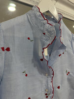 Load image into Gallery viewer, Cherry Embroidered Blouse - New Season
