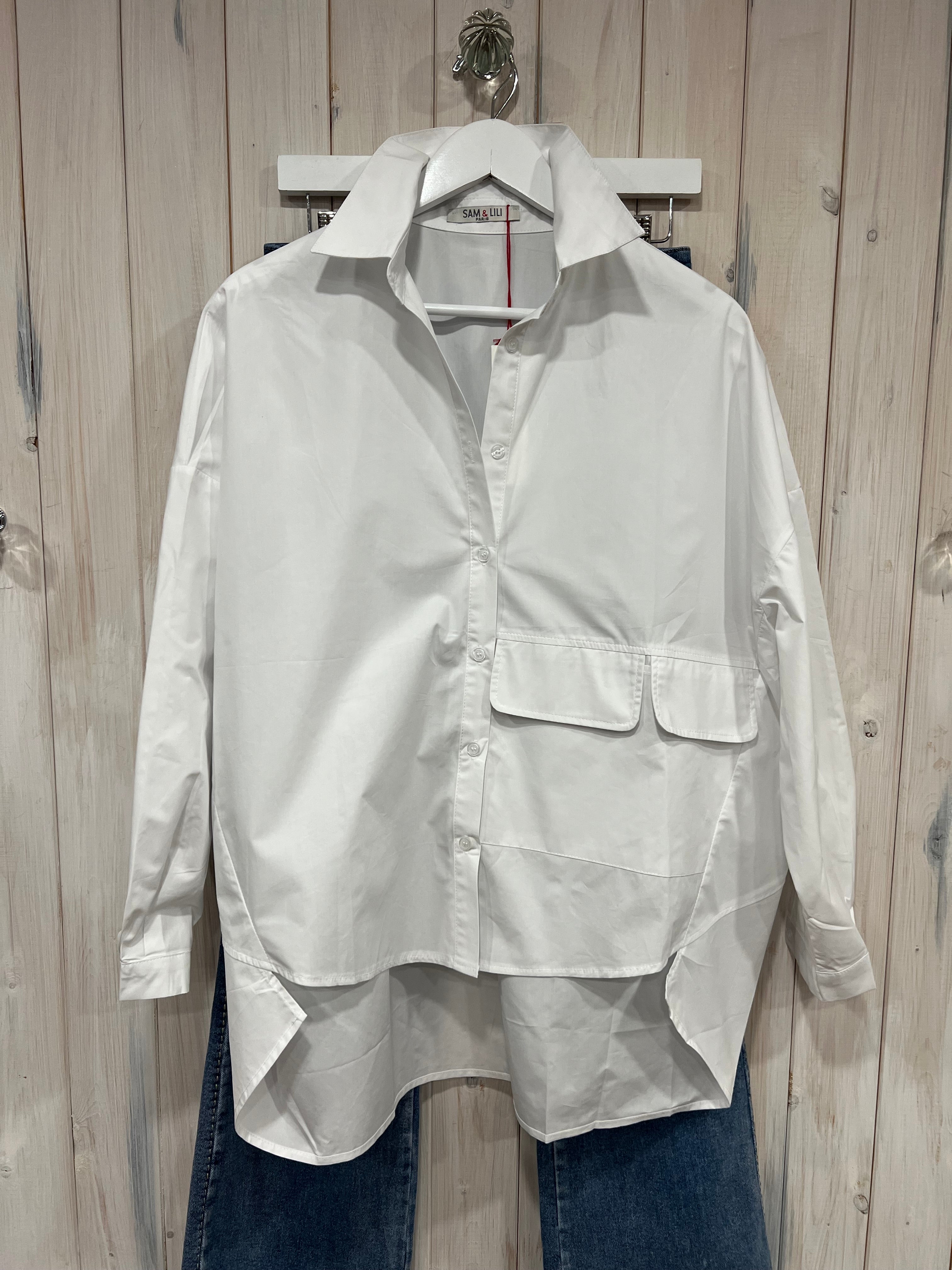 Bodine Cocoon Shirt - 3 Colours - Sam & Lili New Collection