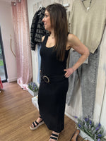 Load image into Gallery viewer, Portals Knitted Dress With Belt - New Season - Skatie
