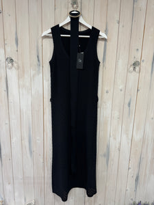 Portals Knitted Dress With Belt - New Season - Skatie