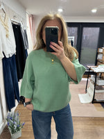 Load image into Gallery viewer, Marny 3/4 Sleeve Jumper - 2 Colours - L'Atelier Parisien
