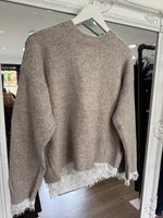 Load image into Gallery viewer, Creama Lace Sweater - New Season
