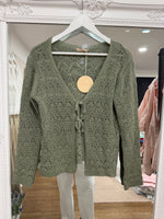 Load image into Gallery viewer, Tie Front Cardigan - 3 Colours - New Season

