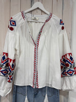 Load image into Gallery viewer, Embroidered Shacket - New Brand - Elia
