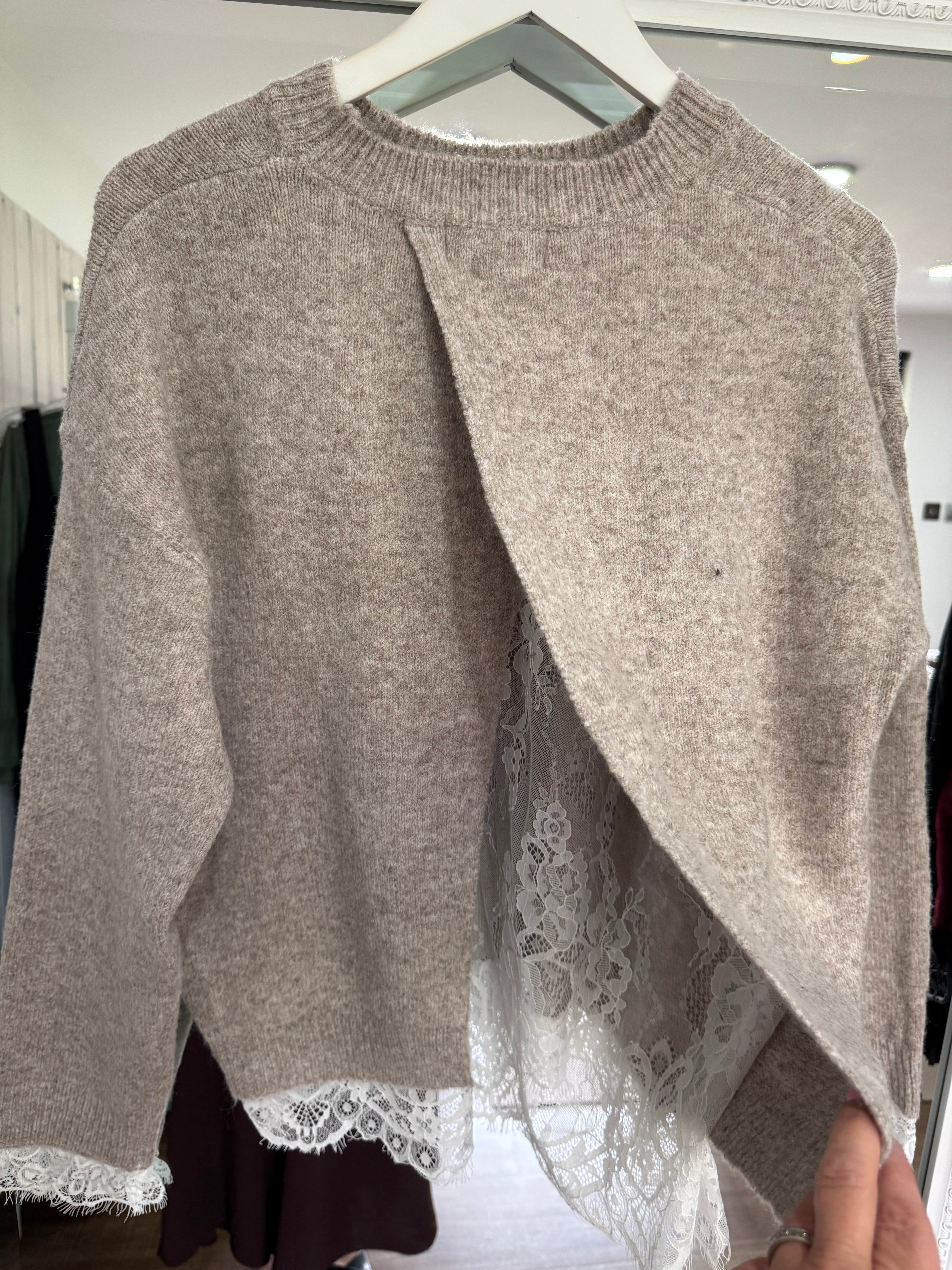Creama Lace Sweater - New Season