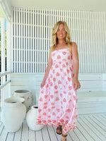 Load image into Gallery viewer, Desert Wildflowers Print Heidi Maxi Dress - Jaase
