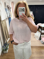 Load image into Gallery viewer, Pointelle Stitch Summer Jumper - 6 Colours - New Season
