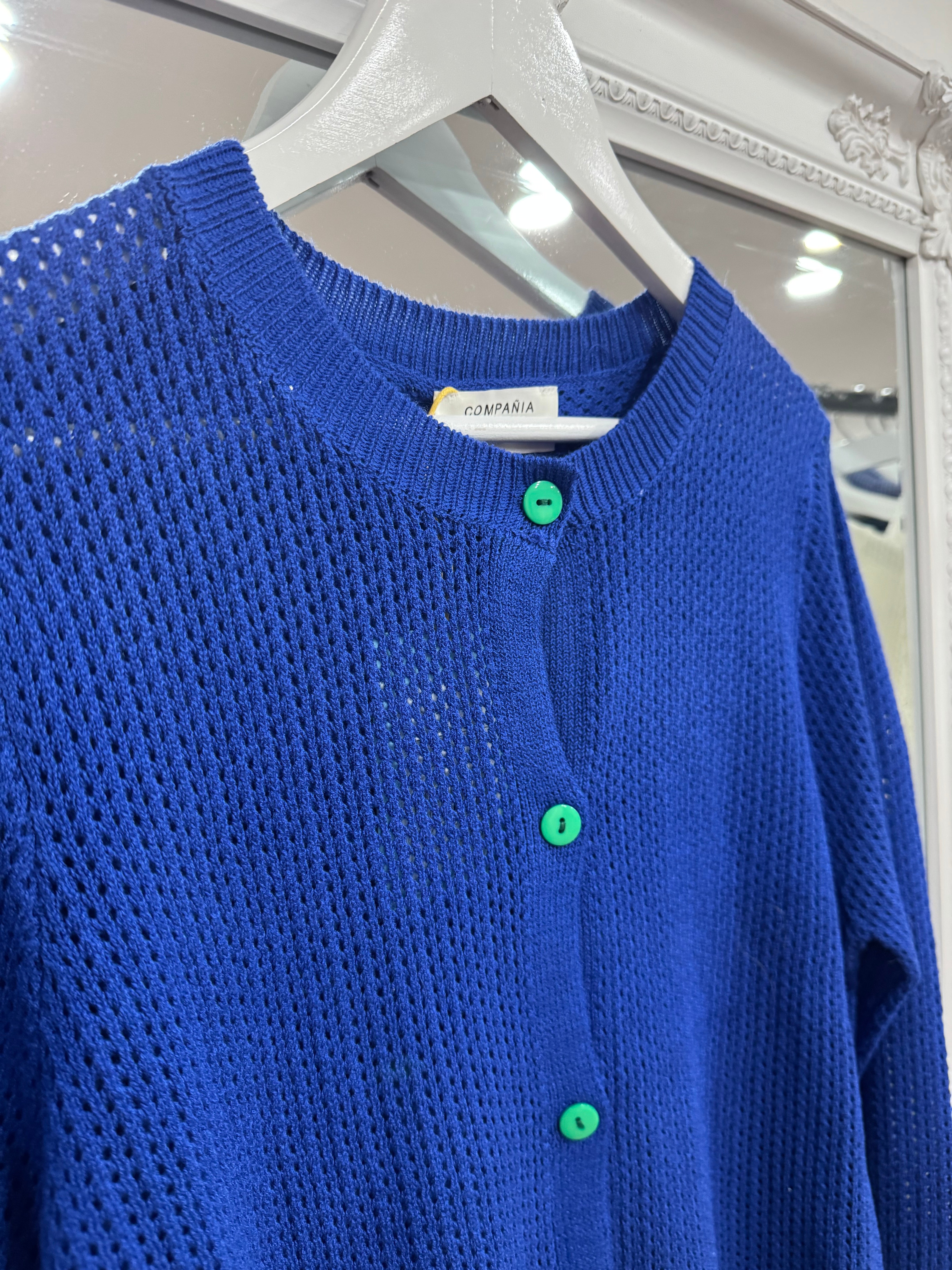 Button Detail Cardigan - 2 Colours - New Brand - Compania