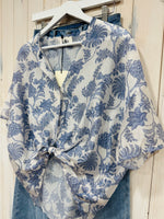 Load image into Gallery viewer, Crop Printed Blouse - 2 Colours - New Brand - Elia
