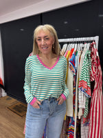 Load image into Gallery viewer, Stripe Summer Jumper - New Brand - Compania
