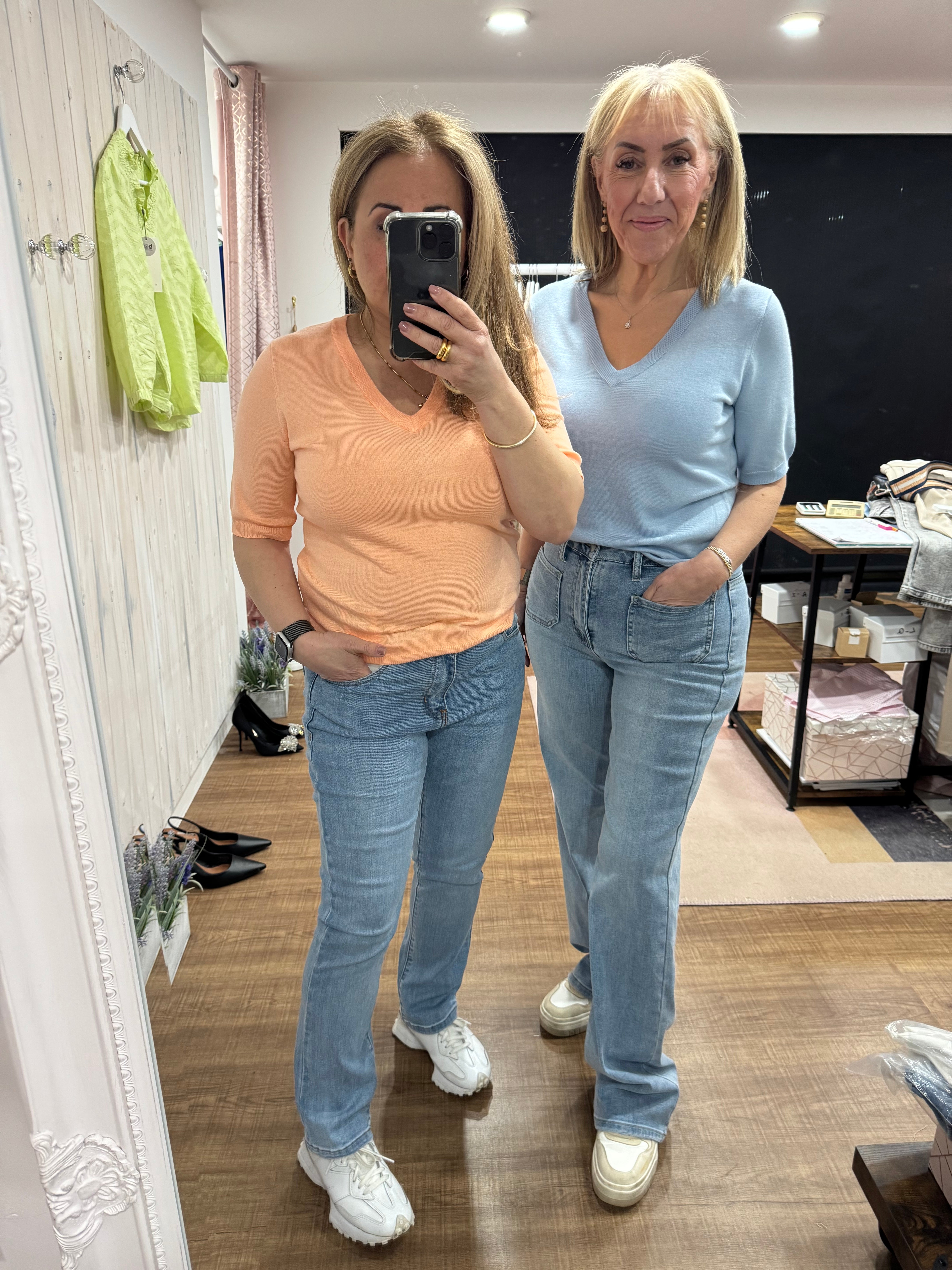 Kalizza V-Neck Jumper - 3 Colours - New Season - Kaffe