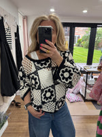 Load image into Gallery viewer, Jules Crochet Jumper - New Season - Ema Blues

