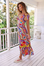 Load image into Gallery viewer, Bergamo Print Tabitha Maxi dress - New Season - Jaase
