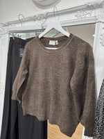 Load image into Gallery viewer, Kameridith Diamante Jumper - Kaffe - New Season
