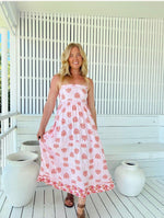 Load image into Gallery viewer, Desert Wildflowers Print Heidi Maxi Dress - Jaase
