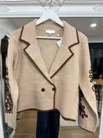 Load image into Gallery viewer, Filagree Embroidered Cardigan - New Brand - AW26
