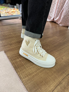 Boucle High Top Trainers - 2 Colours - New Season