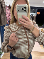 Load image into Gallery viewer, Filly Blouse Lace Trim Blouse - AW26
