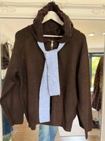 Load image into Gallery viewer, Coco Contrast Tie Hoodie - New Season - AW26
