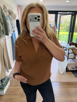 Load image into Gallery viewer, Ven Mesh Knit Polo - 3 Colours - An'ge

