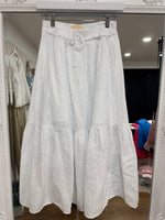 Load image into Gallery viewer, Broderie Midi Skirt - 3 Colours - New Season
