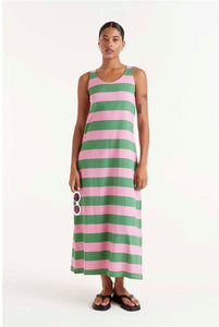 Ice Cream Stripe Tshirt Dress - New Season - Compania