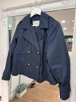 Load image into Gallery viewer, Kapatricia Crop Trench - 2 Colours - New Season - Kaffe
