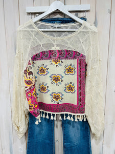 Kendra Tassel Sweater - New Brand